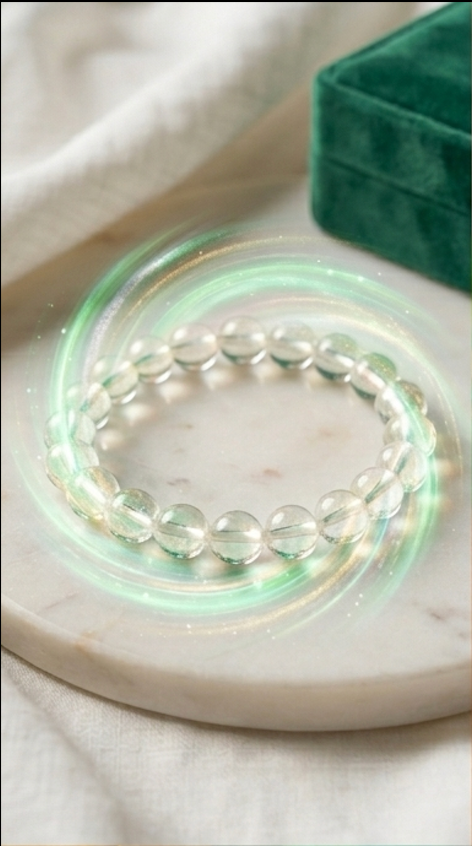 Pure Sphatik Crystal Healing Bracele