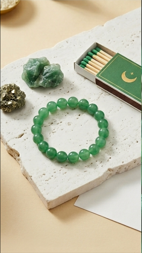 Pure Green Aventurine Crystal Healing Bracelet