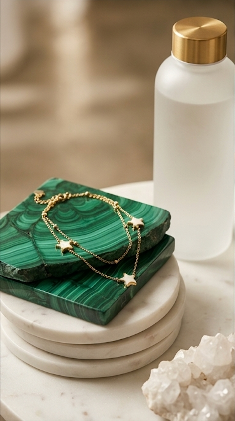 Celestial Star Layered Anklet