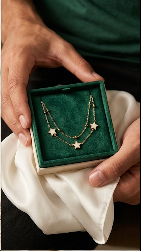 Celestial Star Layered Anklet