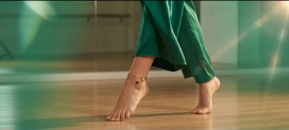 The Heart Layered Anklet