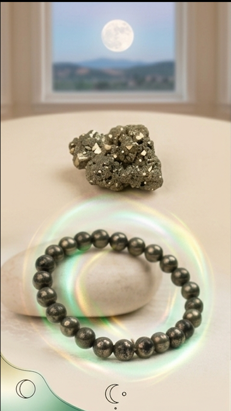 Certified Pure Pyrite Crystal Healing Bracelet