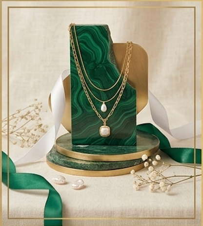 18K Gold-Plated 3-Layer Gold Chain Necklace