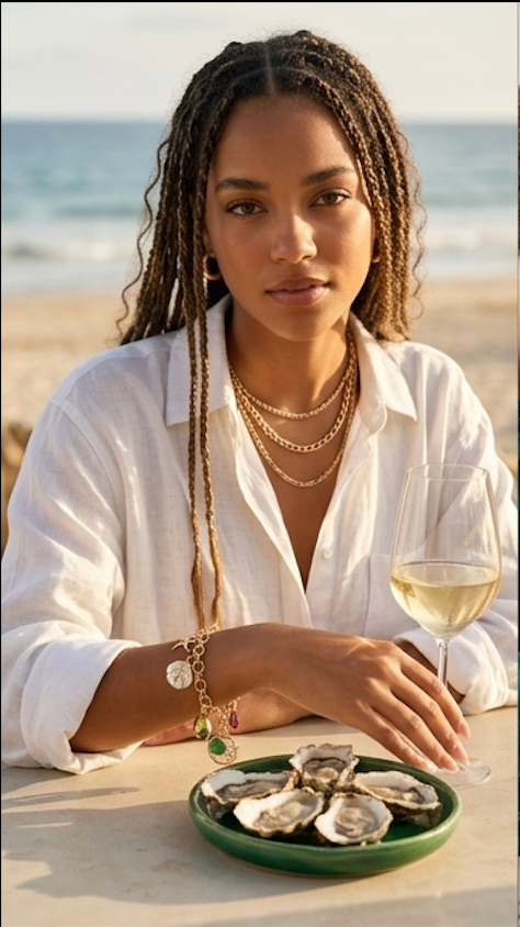 Coastal Treasures Gold Charm Bracelet