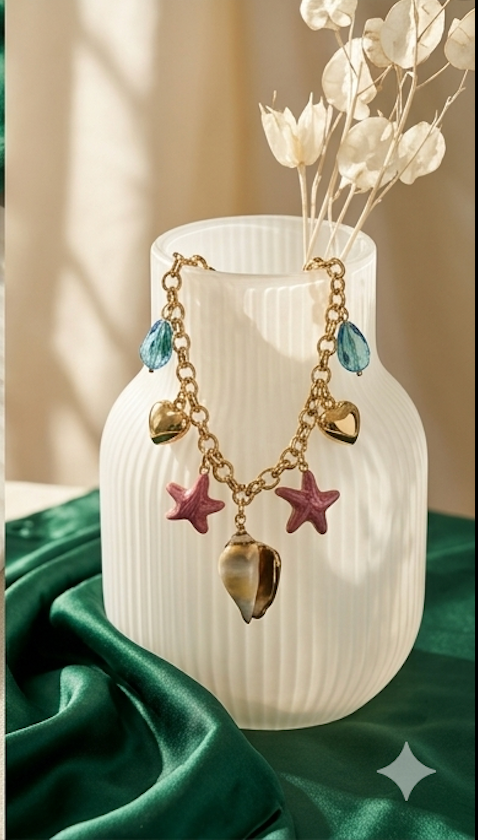 Seaside Romance Charm Bracelet