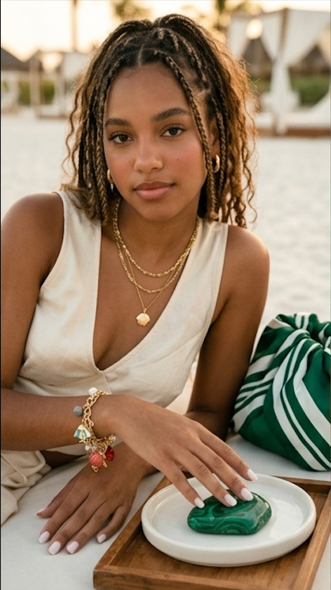Coastal Treasures Multi-Charm Bracelet